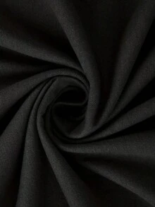 Women's Casual Halloween Witch Pattern T-Shirt - "On The Dark Desert Road" & "The Wind Blows My Hair" Design, Black With Orange Sunset Print, Soft Stretch Crew Neck T-Shirt Suitable For Daily Wear And Theme Parties, Theme Party Clothing, Stylized Witch Pattern, Medium Elastic Fabric - 黑色 - 查看 4