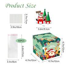 Christmas Money Pull Box, Surprise Candy Box, Christmas Money Pull Theme Gift, Ideal For Family Gatherings - Dark Green - View 2