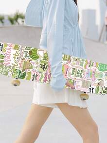 50/250 件卡通抹茶女孩贴纸适用于手机笔记本电脑剪贴簿滑板吉他 DIY 涂鸦美学贴纸儿童创意礼物 - 彩色 - 查看 9