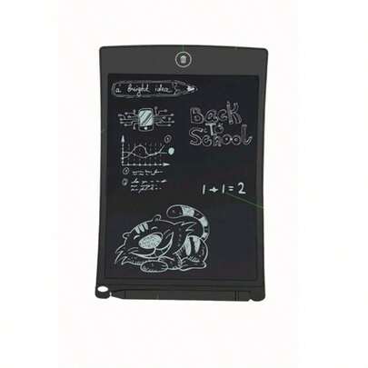 Tableta de escritura LCD plana para dibujar, dibujar, dibujar, cuaderno digital o bloc de notas con bolígrafo, ideal para que niños y estudiantes la usen como borrador en la escuela.