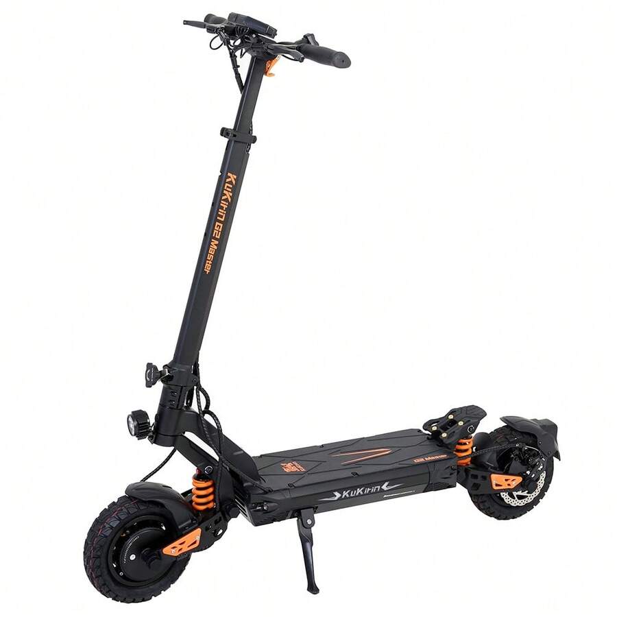 KuKirin G2 Master Electric Scooter (2025 Version), 1000 W*2 Motor, 52 V 20.8 Ah Battery, 10-Inch Tires, 60 Km/H Top Speed, 70 Km Range, Dual Disc Brakes Front And Rear, Hydraulic Shock Absorption - 查看 1