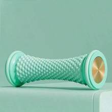 1pc PVC Foot Massager Roller – Easy Rolling Plantar Fascia Massage Tool, Arch Support & Muscle Relaxation, Ideal For Yoga And Home Exercise - 灰色 - 查看 12