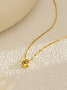 Customized Box Chain Projection Necklace, Customized Colorful Photo Projection Necklace, Stainless Steel Photo Projection Clavicle Chain For Women, Memorial Photo Necklace, Valentine's Day Customized Gift, Gift For Girlfriend, Best Friend, Bridesmaid - Box Chain Necklace - View 11