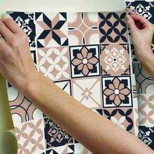 Paper and Wall Washable Self-Adhesive Wallpaper Hydraulic Tile For Kitchen Washroom - Ngói thủy lực - Xem 2