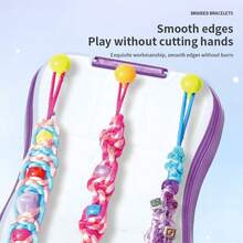 Kit para hacer pulseras de la para niñas de 8 a 12 años - Kit de pulseras de la DIY para niños y kits de manualidades para niñas de 8 a 12 años - Juguete educativo - Conjunto de accesorios de fabricación de pulseras populares enviados al azar