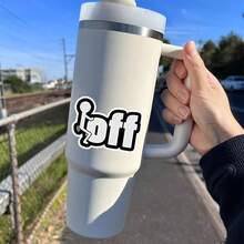 3-Inch "Playful Rebellion" Sticker - Humorous - Themed Vinyl Sticker With Character & Text Art For Laptops, Notebooks, Water Bottles, Edgy Humor Fans, And Fun Decor | Great For Sarcasm Lovers, Defiance Enthusiasts, And Those Into Playful Attitude Puns | Perfect For Showcasing Fandom For Brash Vibes