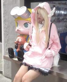 Women Cute Shark Hoodie Long Sleeve Blue Kawaii Animal Shark Shape Hooded Pullover Sweatshirts - 粉色 - 查看 4