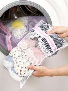 Washing- Laundry Bags Clothing Sorting Mesh Bags Anti-& Anti-Deformation Laundry Bags Underwear & Bra-Specific Wash Bags Homewear & Lingerie Anti-Bags Bra & Clothing Storage Bags - lớn - Xem 10