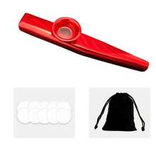 Kazoos Musical Instruments, Metal Kazoos Flute Gift Party Favor Bag Fillers Christmas Gift