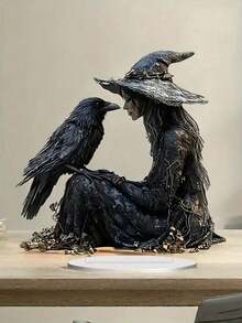 1 đồ trang trí để bàn Halloween 2D bằng Acrylic cao cấp, thích hợp cho bàn làm việc tại nhà - M - Xem 4