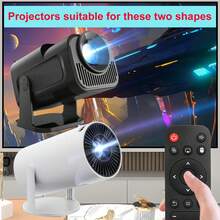 Control remoto de repuesto para mini proyector, compatible con Magcubic HY300Pro, HIPPUS HY300Pro, Aubor HY300Pro, Xgody HY300Pro, Maypug P1 Proyector portátil - Negro - Ver 4