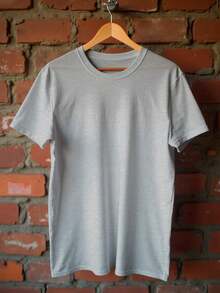Premium T-Shirt Fio 30.1 Basic Unisex Premium - Grey - View 4