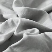 2PCS/3PCS Minimalist Style Duvet Cover Set(1 Duvet Cover+ 1/2 Pillowshams), No A Comforter,No Quilt, No Filling, Machine Washable Durable Summer Bedding Set, Lightweight Set, Breathable, All-Season, Wonderful Room Decor, Holiday Gift - Grey - View 8