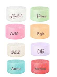 Customized Anti-Slip Bottom Protective Cover, Silicone Protective Case And Cup Sleeve Set, Fits 12-40 Oz Universal Insulated Tumblers, Also Fits Vacuum Flasks, Wide Mouth Water Bottles And Stainless Steel Bottles, Non-Slip Base, Suitable As Valentine's Day, Women's, Mother's Day, Thanksgiving, Christmas And Other Holiday Gifts - Lady Cup Accessories, Tumbler, Water Bottle Bottom Protective Cover, Cup Accessories - Multicolor - View 8