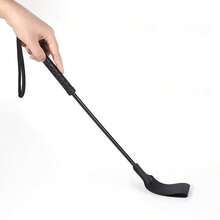 1pc Equestrian Riding Crop, English-Style Riding Accessory, Made Of Synthetic Leather, Flexible, Suitable For All Riders, Ideal Gift For Valentine's Day, Easter, Thanksgiving, Christmas, Halloween