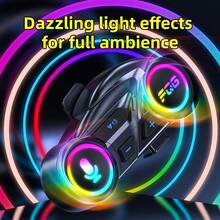 Y13 Motorcycle Helmet Speakers With High Battery Life, IP56 Waterproof, Auto Answer/Call, Music Control, Smart Noise Cancellation, Wake-Up Function, 2 Microphone Types - Suitable For All Helmets (No Intercom Function) - Y13 - View 7