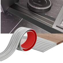 1pc 90cm/35.43in Adjustable And Cuttable Threshold Ramp For Doorway, Electric Wheelchair Ramp, Durable Ramp, Self-Adhesive Anti-Slip Stair Strips, Suitable For Doorway, Curb, Sweeper, Electric Scooter, Bathroom