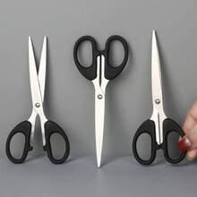 Stainless Steel Office & Home Small Scissors, Stainless Steel Household Scissors, Student Stationery Scissors, Suitable For Arts & Crafts, Paper Cutting, Trimming Threads, Cutting