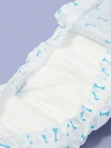 PETSIN New Arrival Dono Gentleman Dog Diaper With Urine Indicator And Leaking-Proof Design - Blue and White - View 6