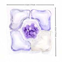 5-In-1 Lavender Laundry Detergent Pods, Concentrated Laundry Balls, Long-Lasting Fragrance, Heavy-Duty Stain Removal, Antibacterial & Deodorizing, Fabric Softener, Scented Pearls, Laundry Liquid, Water-Soluble Capsules, Suitable For All Washing Machines