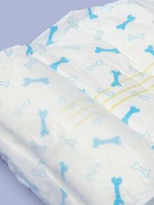 PETSIN New Arrival Dono Gentleman Dog Diaper With Urine Indicator And Leaking-Proof Design - Blue and White - View 5