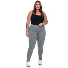 Kit Of 3 Plus Size Gym Leggings With Reinforced Stitching - Multicolor - View 4