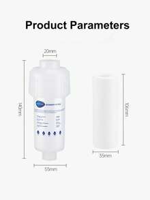 Explosion-Proof & Pressure-Resistant Universal Water Filter, Pre-Filter For Shower, Tap, And Washing Machine - Multicolor - View 9