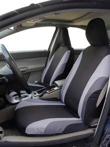 9件套（5座）/ 4件套（2座）通用汽车座椅套，全套汽车座椅套，通用面料前排座椅套，适用于SUV、轿车、面包车等车型，汽车内饰配件，兼容安全气囊。9件套包含：2个前排座椅套、1个靠背套、1个后排座椅套和5个头枕套。4件套包含：2个前排座椅套和2个头枕套。 - 款式A - 查看 7