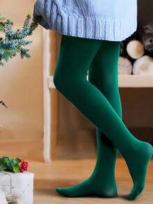 2-12 Years Girls Ballet Dance Tights, Solid Color Fashion Pantyhose Dance Leggings - Multicolor - View 12