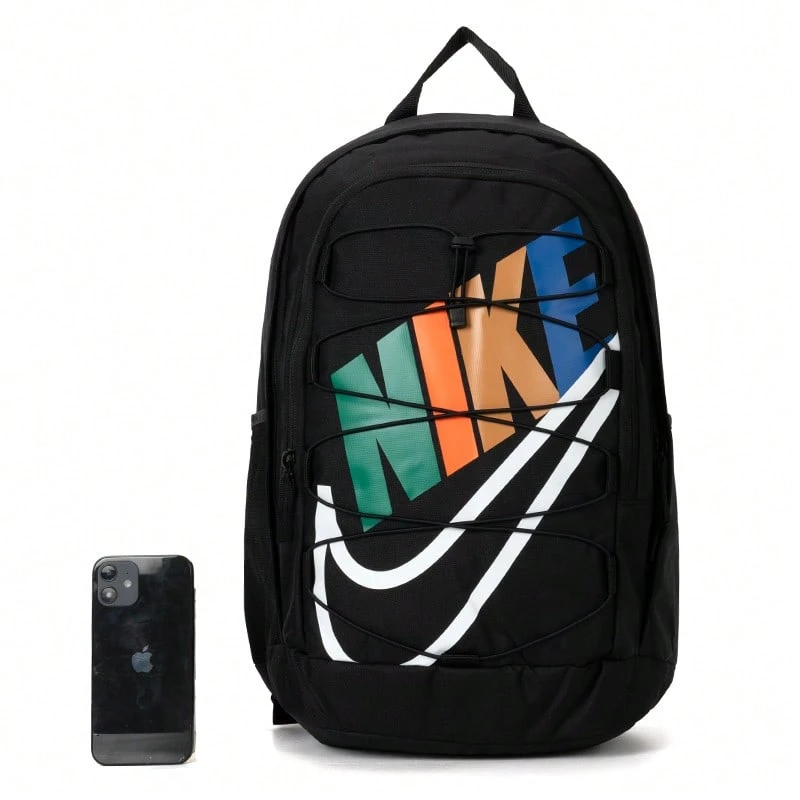 Bolsas deportivas para hombre y mujer de Four Seasons, mochilas escolares para estudiantes, mochilas para ordenador, mochilas para entrenamiento físico, viajes y montañismo HF7722-010 - Blanco y negro - Ver 1