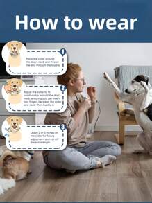 1pc 38/70CM Pet Anti Flea Ticks Antiparasitic Dog Cats Collar Protection Retractable Comfortable Breakaway Collars Kittens Large Dog Need To Continue To Wear A Week, The Effect Is More Effective With Comfortable Quick Release Design, Contains Natural Ingredients To Prevent Skin Infections, Safe For Puppies Over 7 Weeks, Dog Accessories