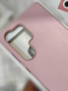 Induction Leather Case Compatible With S23 S24 S25 Plus And Ultra - Màu Hồng baby - Xem 3