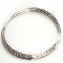 Stainless Steel Solid Wire For DIY Crafts - 0.3-1mm Thin Beading Wire Rope, 10m/Roll Bulk Vacuum-Sealed Jewelry Making Supplies