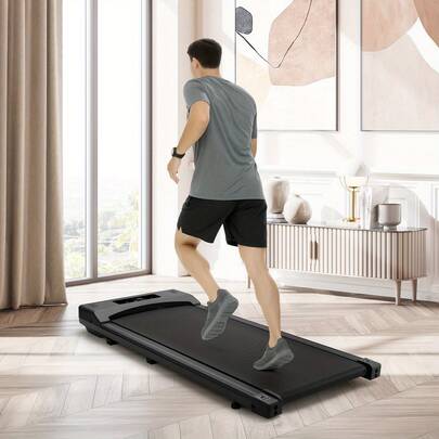 Shoze Walking Pad Treadmil Portable Walking Pad Treadmill, Adjustable Speed, Treadmills For Home Office Aerobic Exercise 1-8kmh