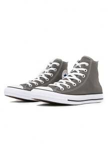 Converse CTAS Season Hi 男女通用运动鞋男式帆布运动高帮舒适足弓支撑休闲街头风 M5039 - 灰色 - 查看 2