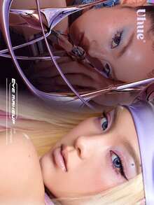 Uhue 1pc Mono Eyeshadow K02, High Color Payoff, Smooth Application, Long-Lasting, Smudge-Proof, Sweat-Proof, Multipurpose. 3g/0.1oz