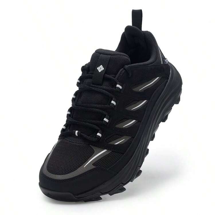 Columbia 男士户外鞋 TRANS TREKKER™ OUTDRY™ 宽楦，休闲舒适运动鞋，适合日常穿着 - 黑色 - 查看 6