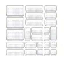 4 Pieces/Set, 87 Pieces/Set, 16 Pieces/Set, 25 Pieces/Set Transparent Pet Desktop Storage Box With Multi-Function Drawer, Kitchen Cosmetic Storage Box For Classifying Daily Items, Decorations, Fall Decorations, Party Decorations, Room Decorations, Home Decorations, Bedroom Decorations, Home Necessities, Must-Have For Back To School Season - Clear - View 12