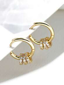 2pcs Hip Hop Fashion Star Shape Men'S Earrings Fashion Accessories - 6342 - View 16