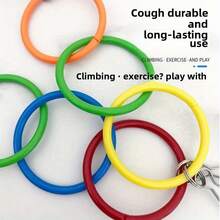 1 Parrot Pendant Climbing Toy, Parrot Swing, Parrot Biting Toy, Peony Parrot Toy, Suitable For Little Parrots