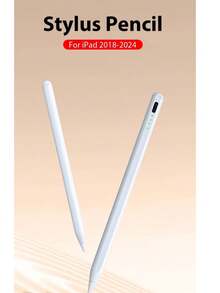 Este Stylus Capacitivo Universal é um Stylus Capacitivo Ativo para Telefones e Tablets. Feito de Liga de Alumínio de Alta Qualidade, Ele Vem com Duas Pontas Substituíveis e é Extremamente Durável. Ele Oferece Ampla Compatibilidade com Android e Apple iPads, Proporcionando Toque Preciso e Escrita Suave. Este Stylus Capacitivo de Alta Qualidade (Não Compatível com Tablets de Tela Resistiva e Eletromagnética) Não Requer Conexão com o Tablet.