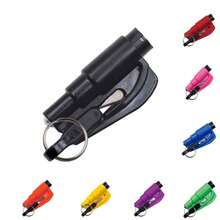 2025 New 1pc Car Window Breaker Multi-Function Mini Safety Hammer - Essential For Emergency Escape. Made Of High-Strength Material, Compact Design, Powerful Function. Easily Break The Window, Quickly Cut The Seatbelt, Provide Reliable Protection In Emergency Situations. Mini Keychain Design, Convenient To Carry.