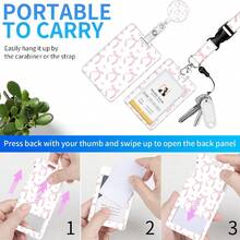 1 Conjunto (Clipe de Crachá + Porta-Cartão + Cordão) Porta-Crachá Azul, Carretel de Crachá com Cordão Retrátil, Acessórios de Assistente Médico com Cordão Destacável, Chaveiro Durável com Porta-Cartão Vertical e Etiqueta de Nome, Adequado para Enfermeiras, Professores, Estudantes, Escritório, Mulheres, Homens, Médicos, Funcionários, Presente do Dia da Enfermagem - Estetoscópio Azul