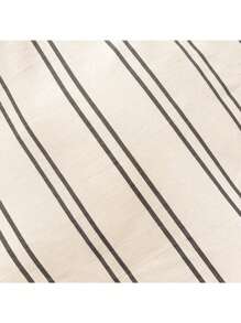 1pc Coffee Striped Duvet Cover (No Filling), Cozy Minimalist Scandinavian Style, Suitable For Single/Twin/Double/Queen Bed In Home/Bedroom/Dormitory, All Seasons - Light Brown Vertical Stripes - View 8