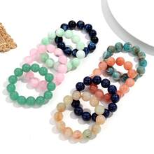 1pc Fashionable Bohemian Style Multicolored Acrylic Beaded Bracelet, Suitable For Women Daily Wear - Bohemian Bead Bracelet - View 8