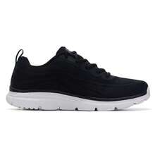 Skechers 男士跑步鞋、健身训练休闲运动鞋、减震极简舒适鞋，8790345-BKW - 黑與白 - 查看 2
