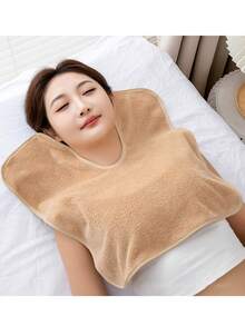 U型毛巾，可重复使用的柔软纤维颈部保暖巾，适用于美容院、水疗中心、按摩、面部护理 - 彩色 - 查看 10