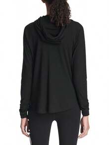 ¡RecomendadoCalvin Klein Sudadera de Manga Larga con Cierre Frontal y Capucha Chaqueta para Mujer¡Top de Temporada - BLANCO - Ver 2