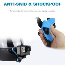 Suporte Capacete Moto Câmera Celular Galaxy Gopro Ios Queixo - Multicolorido - Visão 2