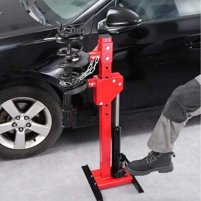 Strut Spring Compressor, 4.5 Ton/9920 LBS Hydraulic Jack Capacity, 1 Ton Rated Compression Force, Auto Strut Coil Spring Compressor Tool, Hydraulic Spring Compressor For Strut Spring Removing